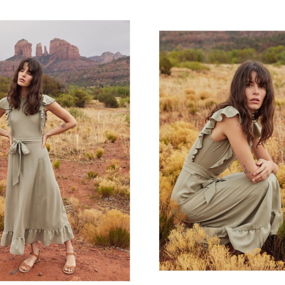 Christy Dawn - The Quinn Dress | Sage - XS